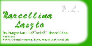 marcellina laszlo business card